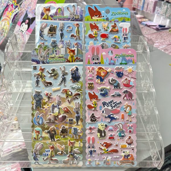 A023アニマルシティ ぷっくりフォームシール