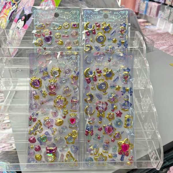 A007宝石風 浮き彫りおもしろシール