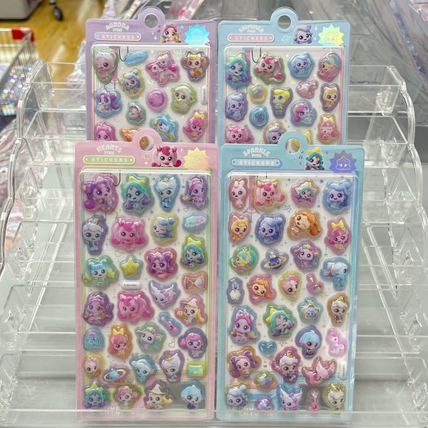A026ミラクルモンコ 3D立体浮き彫りシール