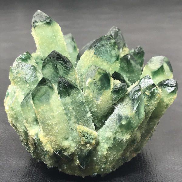 1.04 lb Green Quartz Crystal Cluster