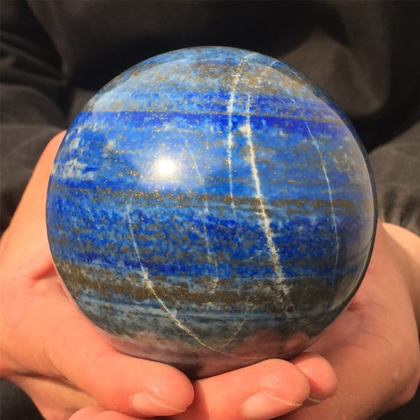 2.60" • 1.57 lb Natural Lapis Lazuli Sphere