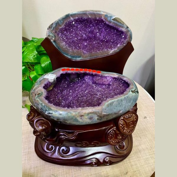 47.2 lb Natural Uruguay Amethyst Treasure Bowl