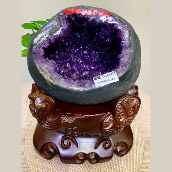 27.3 lb Natural Uruguay Amethyst Geode