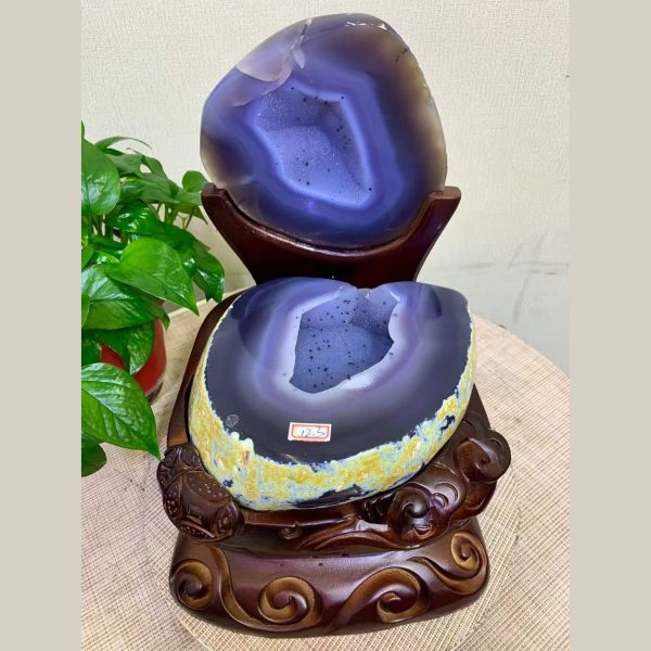 27.1 lb Natural Agate Treasure Bowl
